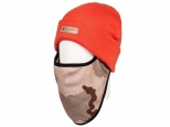 DC Variable Face Warmer Beanie Red Orange (thumb #0)