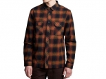Element Wentworth Shadow LS Shirt Gold Brown (thumb #0)