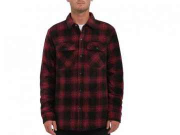 Volcom Bowered Polar Fleece LS Wine (imagine principala)