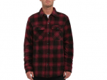 Volcom Bowered Polar Fleece LS Wine
