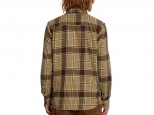 Volcom Caden Plaid LS Khaki (thumb #1)