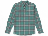 Volcom Caden Plaid LS Shirt Sea Green (thumb #2)