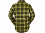 Volcom Sherpa Flannel Jacket Black Green (thumb #1)