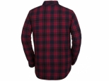 Volcom Sherpa Flannel Jacket Red (thumb #1)