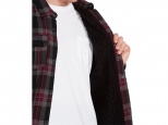 Volcom Sherpa Flannel Jacket Vintage Black (thumb #2)
