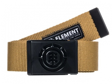 Element Beyond Webbing Belt Dull Gold (imagine principala)