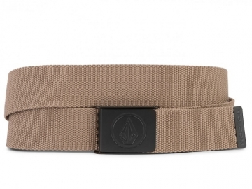 Volcom Circle Web Belt Dark Taupe (imagine principala)