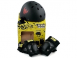 Darkstar Helmet and Pad Packs Black (thumb #1)