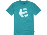 Etnies Logomania Tee Turquoise (thumb #0)