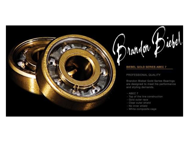 FKD Gold Series Brandon Biebel Signature ABEC7 (detaliu #1)