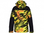 DC DC-43 Anorak Snow Jacket Angled Tie Dye Sulphur Spring (thumb #1)