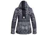 DC Envy Anorak Black Mud Cloth Print (thumb #1)
