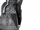 DC Envy Anorak Black Mud Cloth Print (thumb #2)