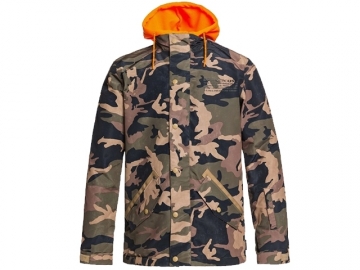 DC Union Jacket S Olive Night Vintage Camo (imagine principala)