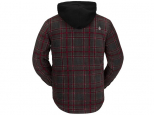 Volcom Field Insulated Flannel Jacket Black Plaid (thumb #2)