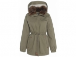 Animal Brianne Parka Jacket Khaki (thumb #0)