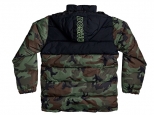 DC Straffen Water-Resistant Hooded Puffer Jacket Camo (thumb #1)