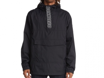 DC Wreckin Water Resistant Anorak Black (imagine principala)