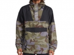 DC Wreckin Water Resistant Anorak Woodland Camo Castlerock