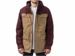 Globe Goodstock Blocked Parka Cocoa (thumb #0)