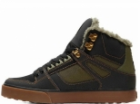 DC Pure High-Top WC WNT Black/Olive (thumb #1)