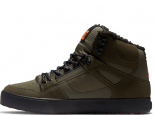 DC Pure High Top WC WNT Dusty Olive/Orange (thumb #1)