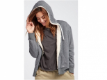 Billabong Essential Sherpa Zip Hoodie Off Black (thumb #1)