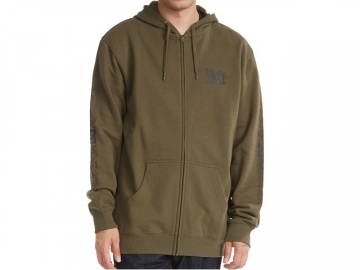 DC Hard Times Zip Hoodie Ivy Green (imagine principala)