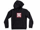 DC Square Star Hoodie Black/Chili Pepper (thumb #2)