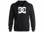 DC Star Zip-Up Hoodie Black (thumb #0)