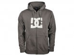 DC Star Zip-Up Hoodie Dark Olive/Antique White (thumb #2)