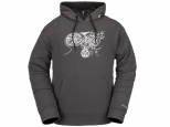 Volcom D.I. Pullover Fleece Dark Grey (thumb #0)