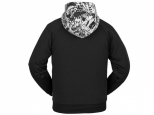 Volcom Hydro Riding Hoodie Black White (thumb #1)