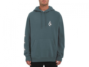 Volcom Iconic Stone Hoodie Dark Slate (imagine principala)
