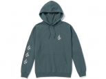 Volcom Iconic Stone Hoodie Dark Slate (thumb #3)