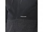Volcom Single Stone Div Zip Hoodie Black (thumb #3)