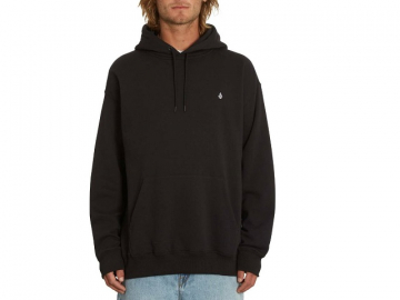 Volcom Single Stone Hoodie Black (imagine principala)
