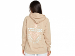 Volcom Truly Stoked Boyfriend Hoodie Taupe (thumb #1)