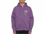 Volcom Watanite Zip Hoodie Deep Purple