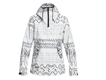 DC Skyline Anorak Snow Jacket Silver Birch Mud Cloth DC Skyline Anorak Snow Jacket Silver Birch Mud Cloth