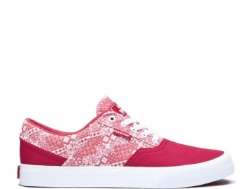 Supra Cobalt Rose Print-white Supra Cobalt Rose Print-white