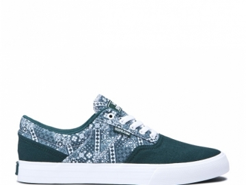 Supra Cobalt Evergreen Print-White Supra Cobalt Evergreen Print-White