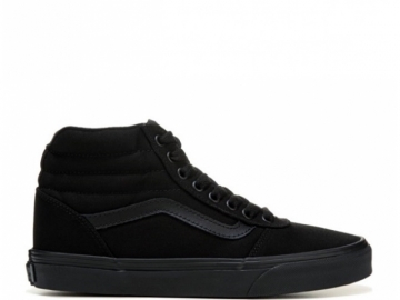 Vans Ward HI Ws Canvas Black/Black Vans Ward HI Ws Canvas Black/Black