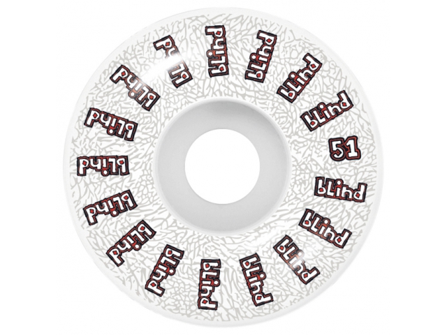 Roti skate Blind OG Circulate White/Red 51mm