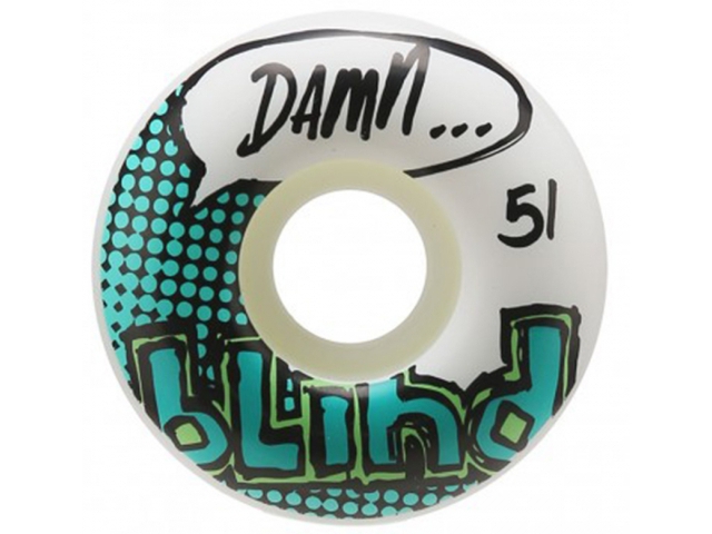 Roti skate Blind OG Logo White/Mint 51mm