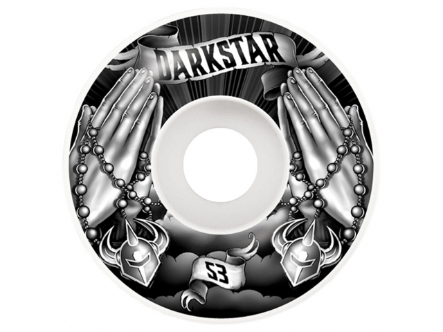 Roti skate Darkstar Salvation Black/White 53mm
