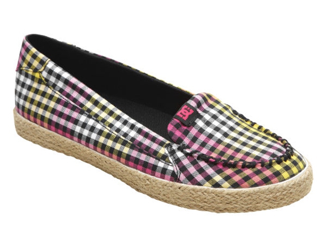 Slip-Ons DC Villainess Jute SE Black/Yellow