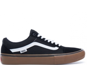 Vans Old Skool Pro Black/White/Medium Gum Vans Old Skool Pro Black/White/Medium Gum