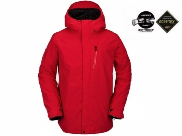Volcom L Insulated Gore-Tex Jacket Red
