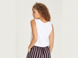 Element Random Crop Tank White (thumb #1)